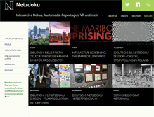 Tablet Screenshot of netzdoku.org